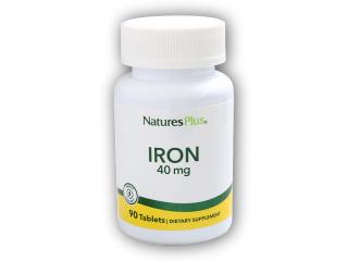 Nature´s Plus Iron 40mg 90 tablet + DÁREK ZDARMA