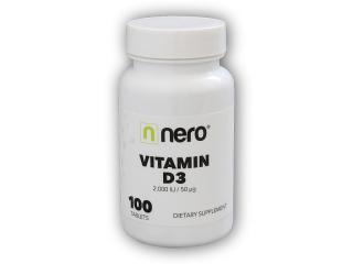 Nero Vitamin D3 2.000IU 100 tablet + DÁREK ZDARMA