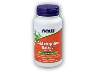 NOW Foods Astragalus Extrakt (Kozinec) 500mg 90 kapslí + DÁREK ZDARMA