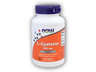 NOW Foods L-Cysteine 500mg 100 tablet + DÁREK ZDARMA