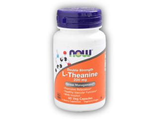 NOW Foods L-Theanine s Inositolem 200mg 60 kapslí  + šťavnatá tyčinka ZDARMA + DÁREK ZDARMA