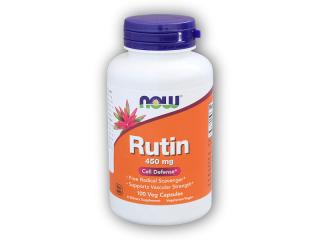 NOW Foods Rutin 450mg 100 rostlinných kapslí + DÁREK ZDARMA