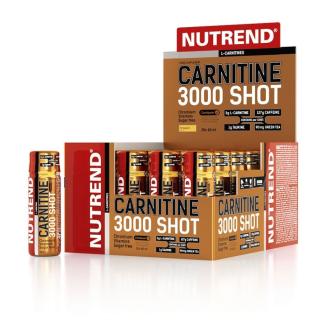 Nutrend Carnitine 3000 Shot 20x60ml ampule  + šťavnatá tyčinka ZDARMA Varianta: jahoda + DÁREK ZDARMA