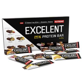 Nutrend Excelent Protein Bar 9x85g dárkové balení + DÁREK ZDARMA