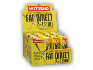 Nutrend Fat Direct 2 in 1 shot 20 ampulí  + šťavnatá tyčinka ZDARMA + DÁREK ZDARMA