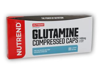 Nutrend Glutamine Compressed Caps 120 kapslí + DÁREK ZDARMA