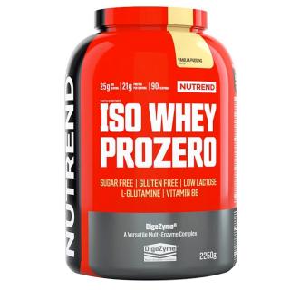 Nutrend Iso Whey Prozero 2250g  + šťavnatá tyčinka ZDARMA Varianta: čoko brownies + DÁREK ZDARMA