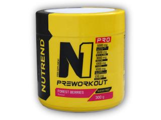 Nutrend N1 PRO Preworkout 300g Varianta: kyselé mango + DÁREK ZDARMA