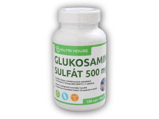Nutri House Glukosamin sulfát 500mg 100 kapslí + DÁREK ZDARMA