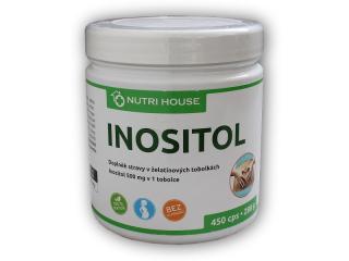 Nutri House Inositol 450 kapslí  + šťavnatá tyčinka ZDARMA + DÁREK ZDARMA