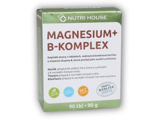 Nutri House Magnesium + B-komplex 90 tablet + DÁREK ZDARMA