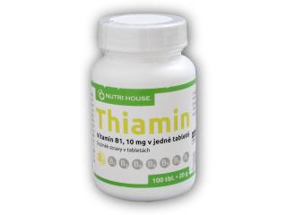 Nutri House Vitamin B1 Thiamin 100 tablet + DÁREK ZDARMA