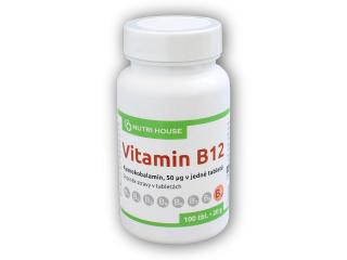 Nutri House Vitamin B12 100 tablet + DÁREK ZDARMA