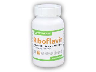 Nutri House Vitamín B2 Riboflavin 100 tablet + DÁREK ZDARMA