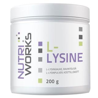 Nutri Works L-Lysine 200g + DÁREK ZDARMA