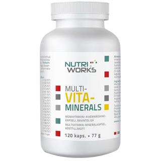 Nutri Works Multivitaminerals 120 kapslí + DÁREK ZDARMA