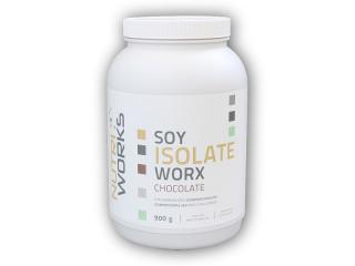 Nutri Works Soy Isolate Worx 900g  + šťavnatá tyčinka ZDARMA Varianta: čokoláda + DÁREK ZDARMA