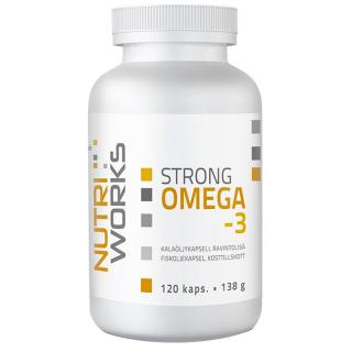 Nutri Works Strong Omega 3 120 kapslí + DÁREK ZDARMA