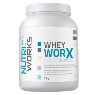 Nutri Works Whey Worx 1000g  + šťavnatá tyčinka ZDARMA Varianta: čokoláda + DÁREK ZDARMA