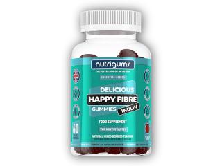 Nutrigums Happy Fibre Inulin 60 gummies + DÁREK ZDARMA