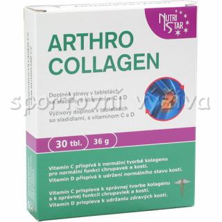 Nutristar Arthro Collagen 30 tablet + DÁREK ZDARMA
