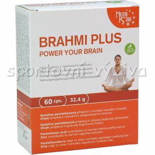 Nutristar Brahmi plus 60 kapslí + DÁREK ZDARMA