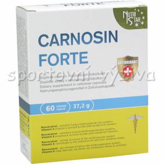 Nutristar Carnosin Forte 60 kapslí  + šťavnatá tyčinka ZDARMA + DÁREK ZDARMA