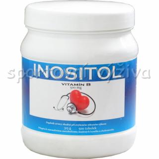 Nutristar Inositol 500mg 500 kapslí  + šťavnatá tyčinka ZDARMA + DÁREK ZDARMA