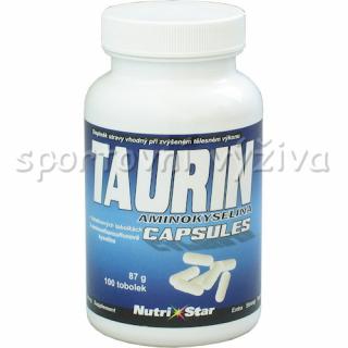 Nutristar Taurin 750 mg 100 kapslí + DÁREK ZDARMA