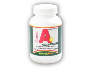 Nutristar Vitamín A 800mcg 500 tablet + DÁREK ZDARMA