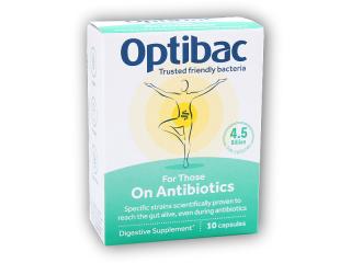 Optibac Probiotika při antibiotikách 10 kapslí + DÁREK ZDARMA