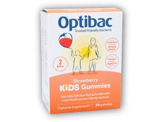 Optibac Želé s probiotiky pro děti 30 gummies 75g + DÁREK ZDARMA