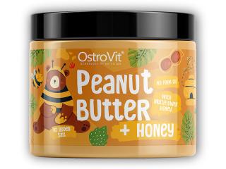 Ostrovit Nutvit 100% peanut butter + honey 500g + DÁREK ZDARMA
