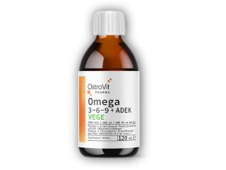 Ostrovit Pharma Omega 3-6-9 + ADEK vege liquid 120ml + DÁREK ZDARMA