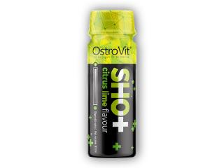 Ostrovit Pre workout shot 80ml Varianta: citron s limetou + DÁREK ZDARMA