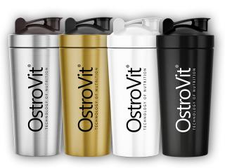 Ostrovit Shaker steel 750ml Varianta: bílý + DÁREK ZDARMA