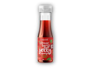 Ostrovit Strawberry jelly squeeze 350g jahodové želé + DÁREK ZDARMA