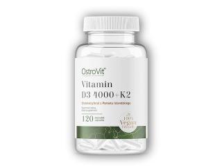 Ostrovit Vitamin D3 4000 IU + K2 vege 120 kapslí + DÁREK ZDARMA
