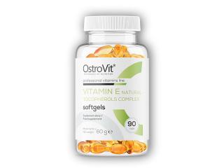 Ostrovit Vitamin E natural tocopherols complex 90 cps + DÁREK ZDARMA