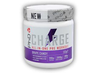 PhD Nutrition Charge Pre-Workout 300g Varianta: sherbert lemon + DÁREK ZDARMA