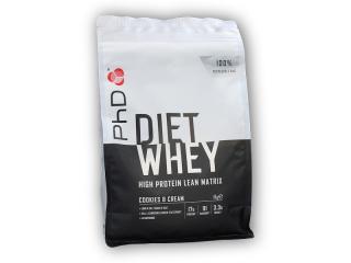 PhD Nutrition Diet Whey 1kg  + šťavnatá tyčinka ZDARMA Varianta: belgická čokoláda + DÁREK ZDARMA