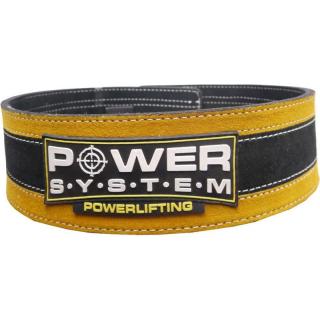 Power System PowerSystem opasek STRONGLIFT powerlifting  + šťavnatá tyčinka ZDARMA Varianta: yellow L-XL 90-110cm + DÁREK ZDARMA