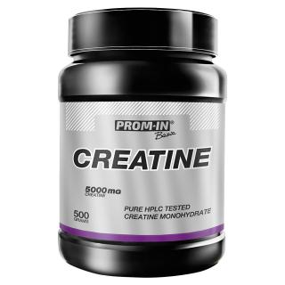 PROM-IN Creatine HPLC 500g  + šťavnatá tyčinka ZDARMA + DÁREK ZDARMA