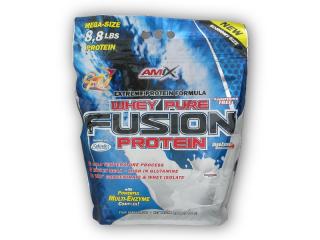 PROTEIN Amix Whey Pure Fusion Protein 4000g  + šťavnatá tyčinka ZDARMA Varianta: double choco coconut + DÁREK ZDARMA
