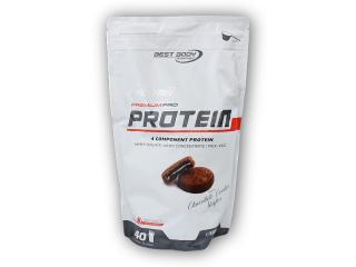 PROTEIN Best Body Nutrition Gourmet premium pro protein 1000g  + šťavnatá tyčinka ZDARMA Varianta: banana chocolate chip + DÁREK ZDARMA