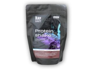 PROTEIN Black Food Mrkt. Protein shake - Čokoládový 500g  + šťavnatá tyčinka ZDARMA + DÁREK ZDARMA