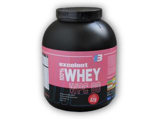 PROTEIN Body Nutrition Excelent 100% WPC whey protein 80 2250g  + šťavnatá tyčinka ZDARMA Varianta: vanilka + DÁREK ZDARMA