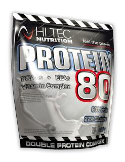 PROTEIN Hi Tec Nutrition Protein 80 2000g  + šťavnatá tyčinka ZDARMA Varianta: čokoláda + DÁREK ZDARMA