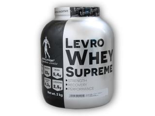 PROTEIN Kevin Levrone Levro Whey Supreme 2000 g  + šťavnatá tyčinka ZDARMA Varianta: jahoda + DÁREK ZDARMA