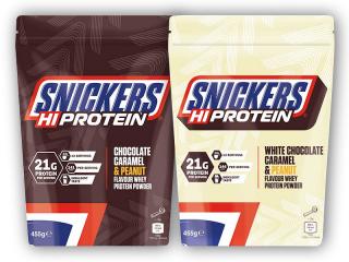 PROTEIN Mars Snickers Hi Protein 455g Varianta: white chocolate-caramel-peanut + DÁREK ZDARMA
